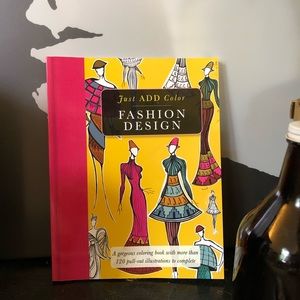 Fashion coloring book